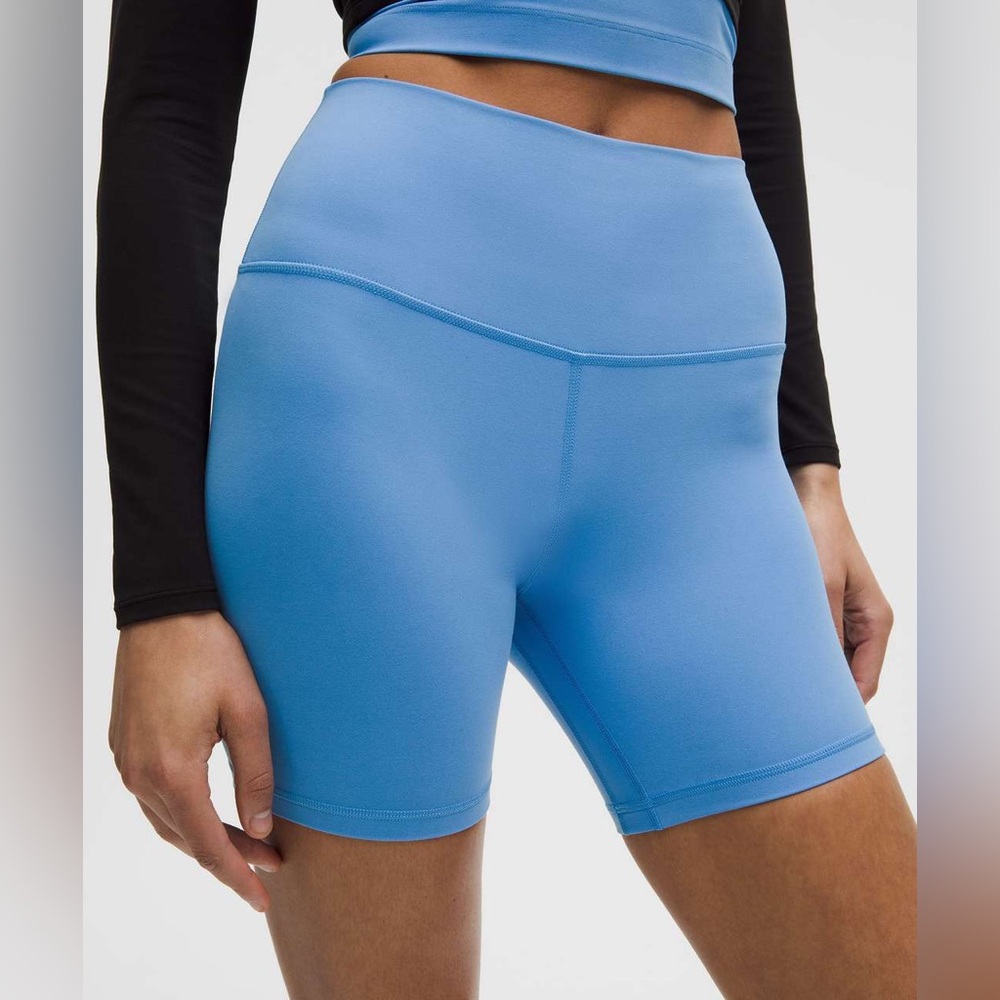 NWT Lululemon Align High-Rise Short 6” in Pool Party Size 10
